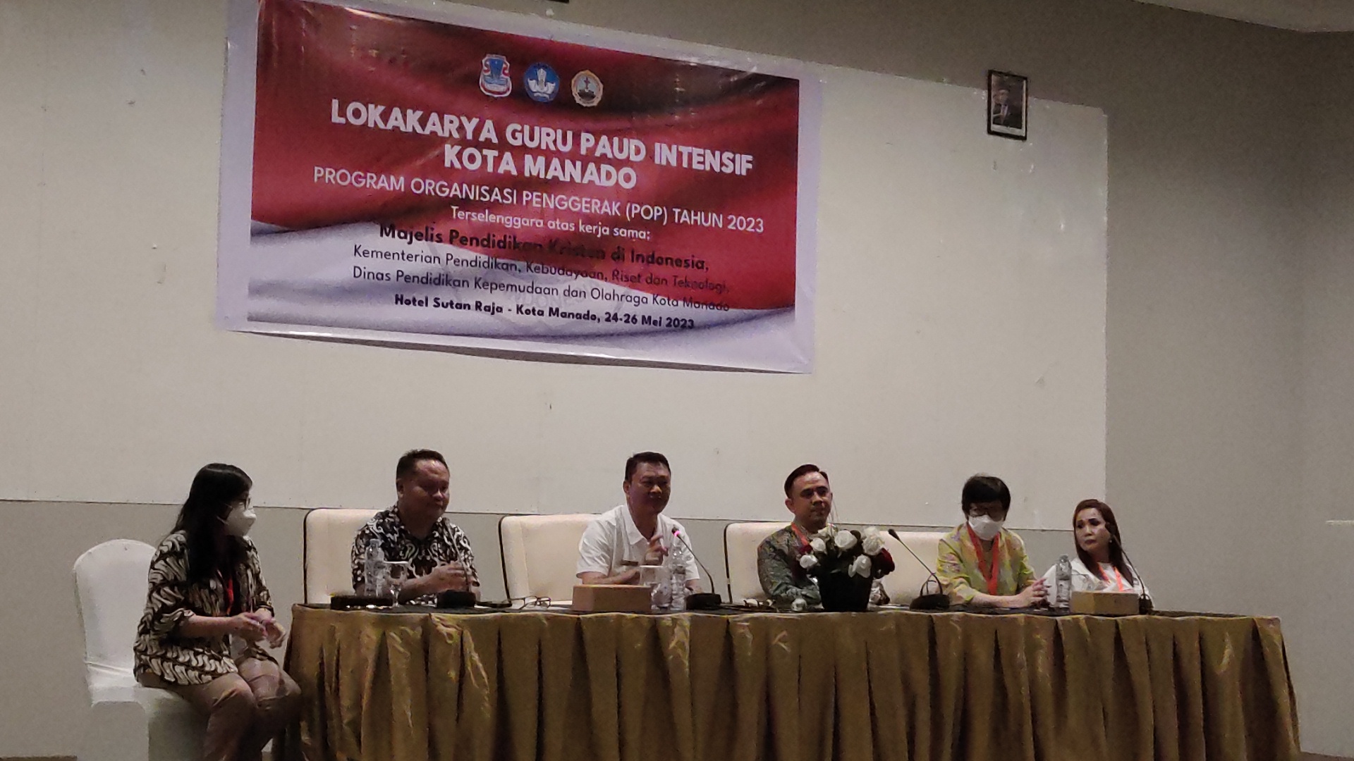 Lokakarya Guru PAUD Intensif Kota Manado POP 2023